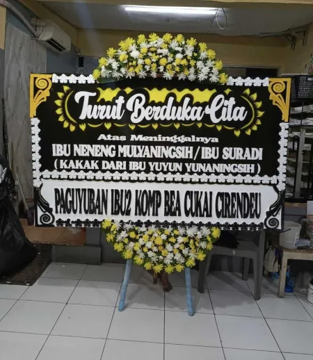 Papan Bunga Duka Tpu Pondok Ranggon