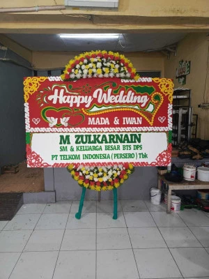 Papan Bunga di Tpu Pondok Ranggon