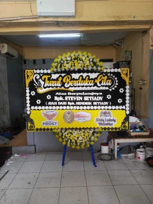 Papan Bunga di Tpu Pondok Ranggon