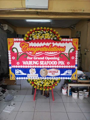 Papan Bunga di Tpu Pondok Ranggon