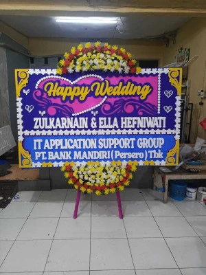 Papan Bunga di Tpu Pondok Ranggon