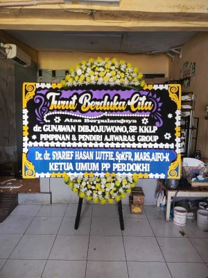 Papan Bunga di Tpu Pondok Ranggon